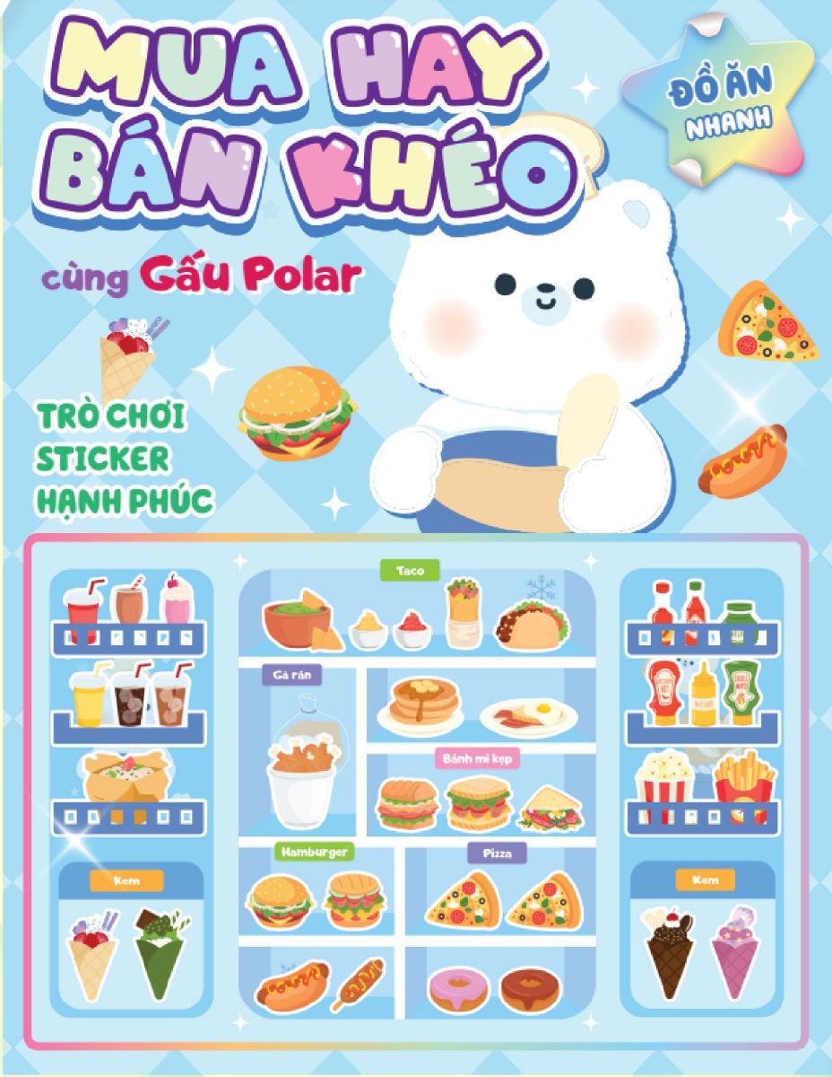 Mua Hay Bán Khéo - Trò Chơi Bóc Dán Cho Bé - MEGA
