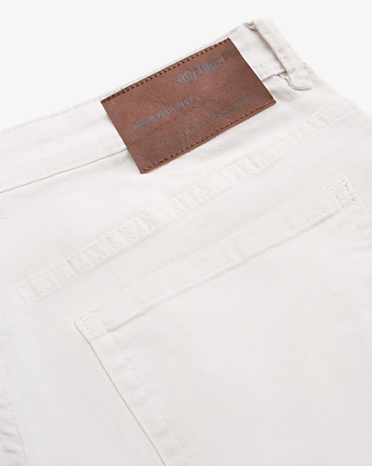 Quần short jeans nam vải mềm (2 màu) Form Straight - ROUTINE 10F24DPS010 | ROUTINE CÀ MAU