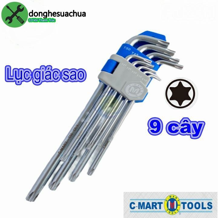 Bộ lục giác sao C-Mart F0231 9 cây T10-T50