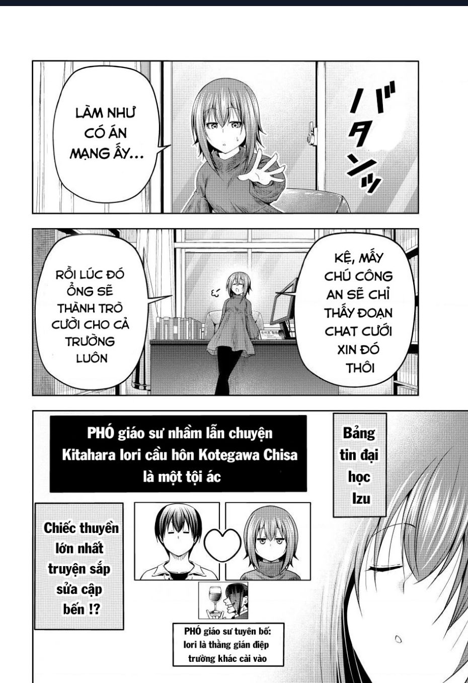 cô gái thích lặn - grand blue chapter 99 25