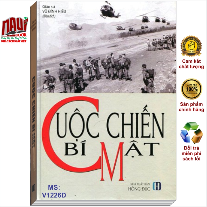 Sách Cuộc Chiến Bí Mật - Giáo sư Vũ Đình Hiếu - V1226D