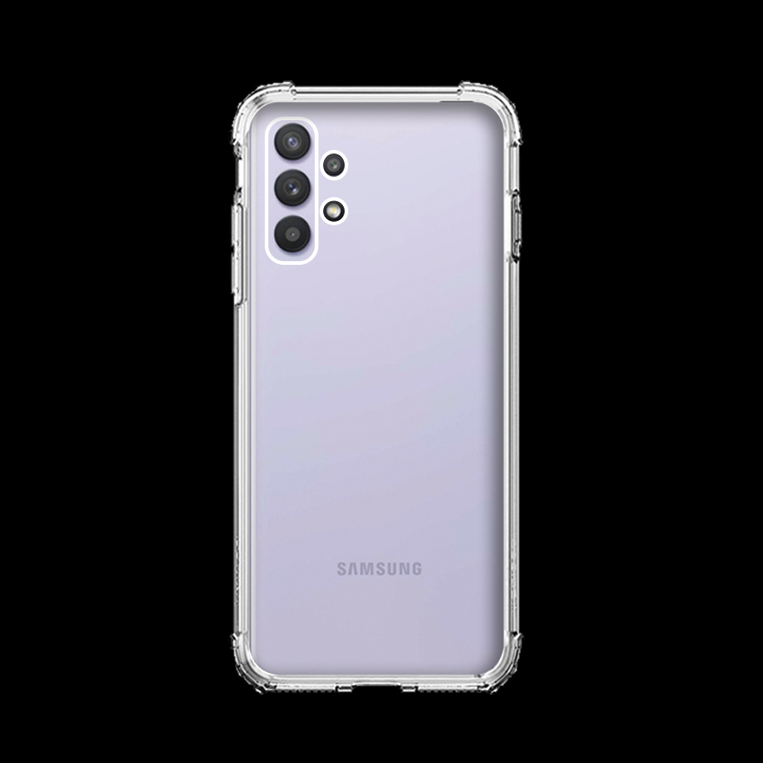 Ốp Lưng/Case Chống Sốc Cho Điện Thoại SAMSUNG GALAXY A32 (Không dùng cho Samsung A32 5G) - Ốp Silicone Dẻo Trong Cao Cấp 01345 - Hàng Chính Hãng