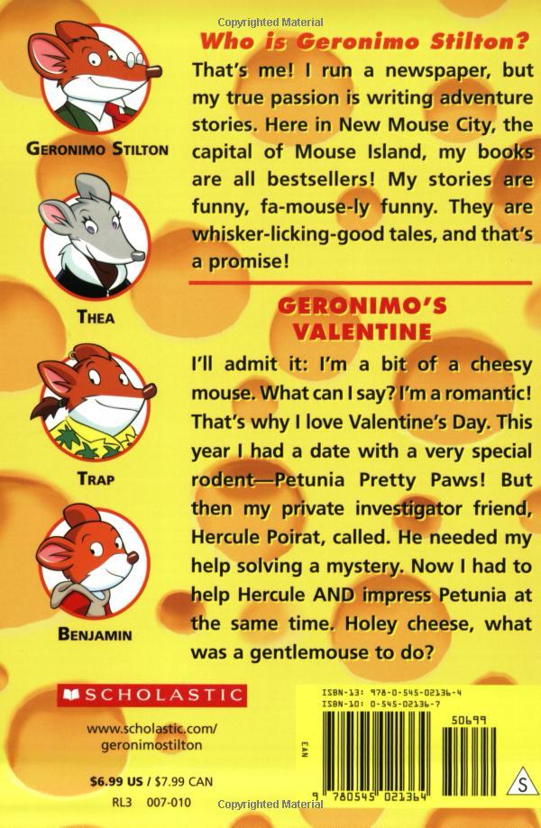 Sách ngoại văn: Geronimo's Valentine