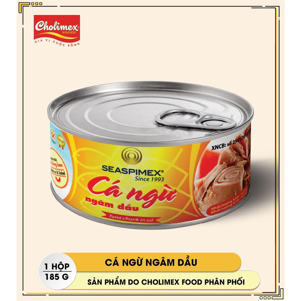 Cá ngừ ngâm dầu seaspimex 185g