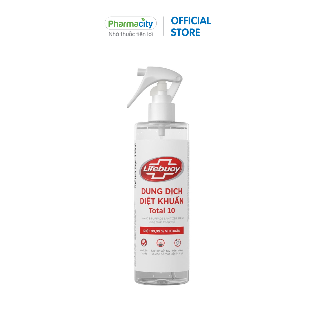 Xịt rửa tay bảo vệ tay khỏi khuẩn Lifebuoy