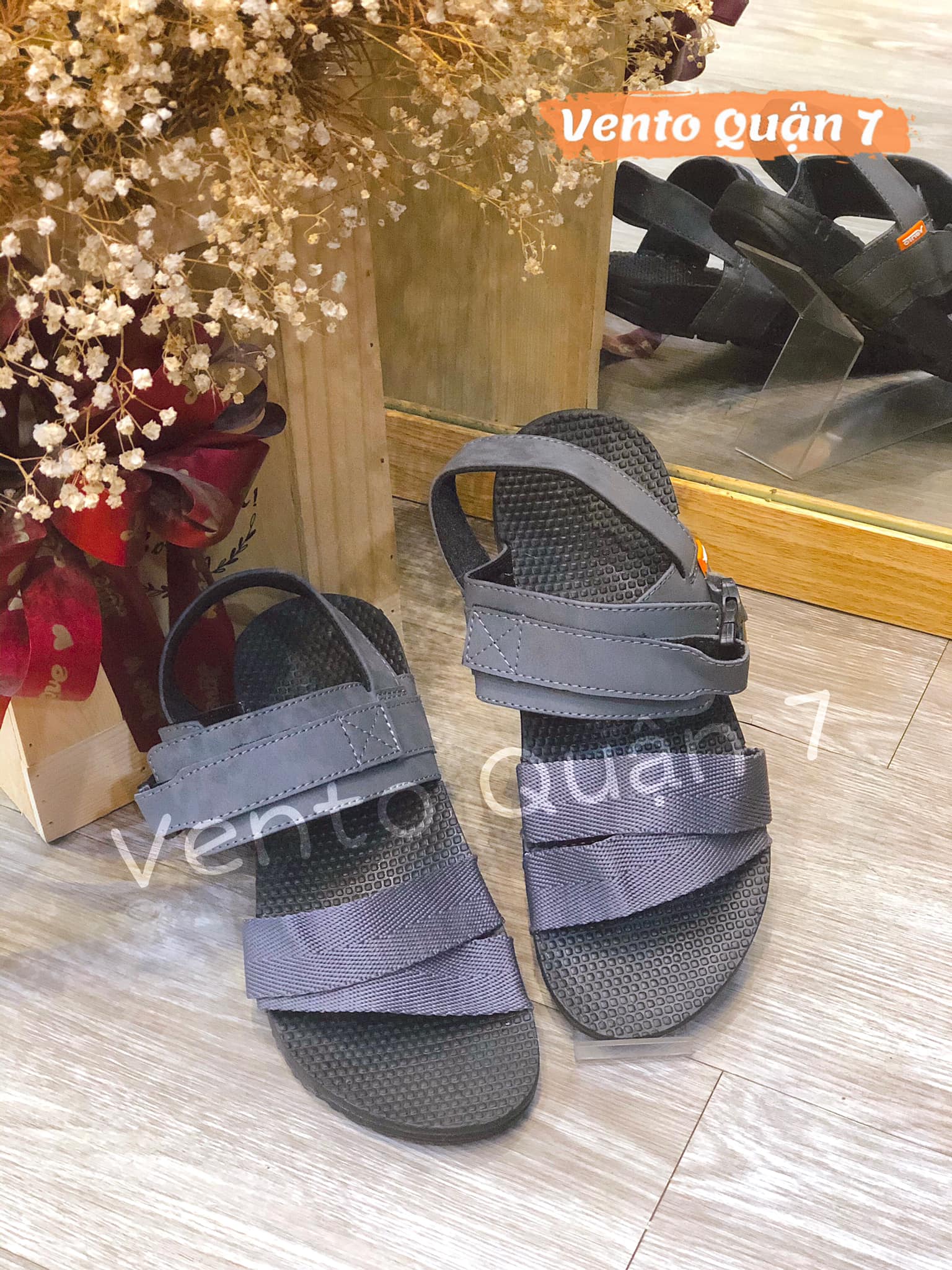 Giày Sandal Nam VENTO DEAN dạo phố đi chơi đi học du lịch SD7930