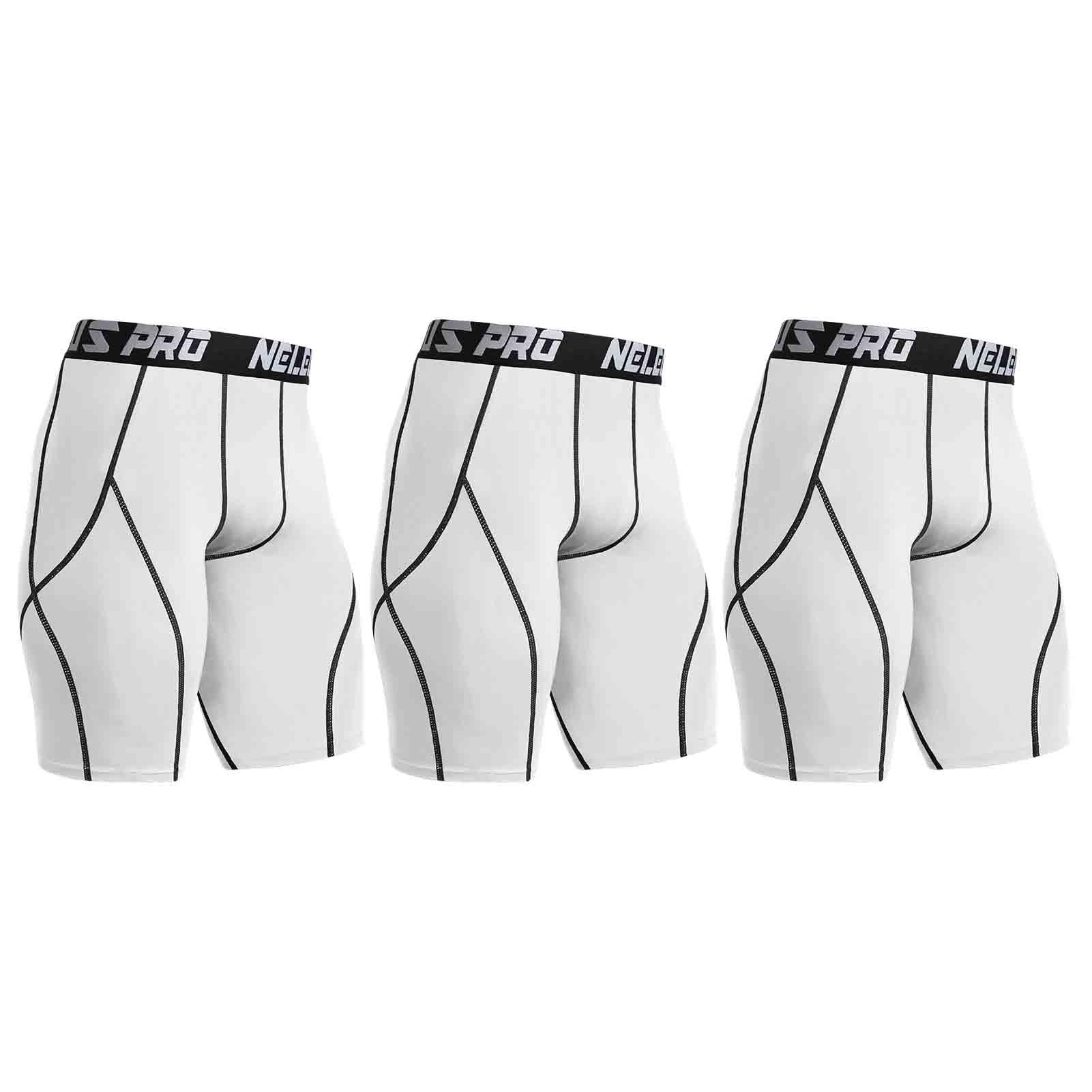 Set 3 Quần Short Thể Thao Nam Cho Nam Giới Nhanh Khô Thoáng Khí Co Giãn