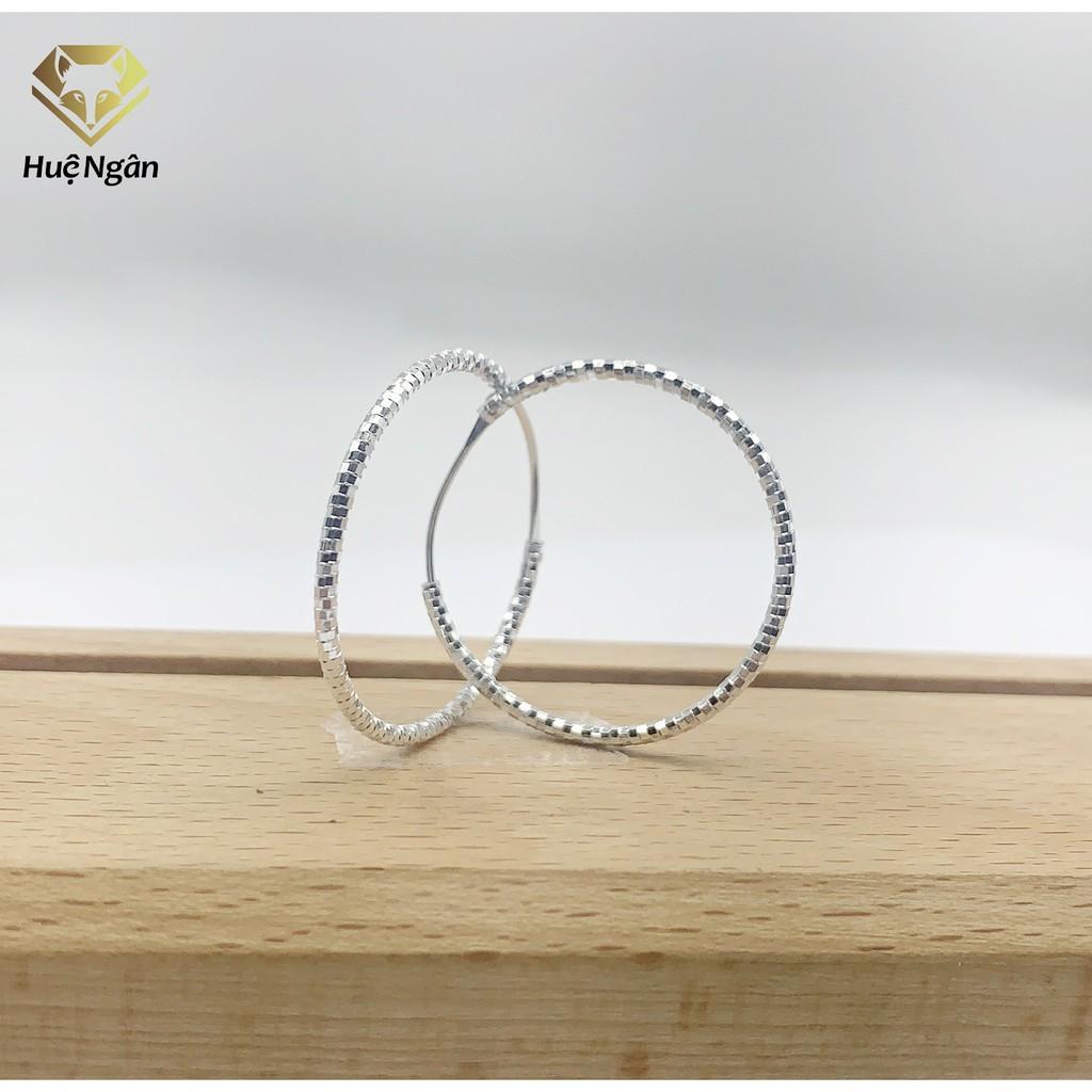 Bông tai bạc Ý 925 Huệ Ngân - Bông tai xinh RYE3014101