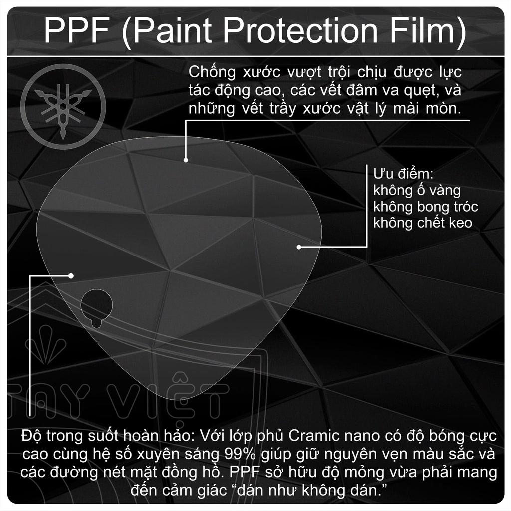 PPF Yamaha Grande bảo vệ mặt đồng hồ xe Grande chống trầy xước