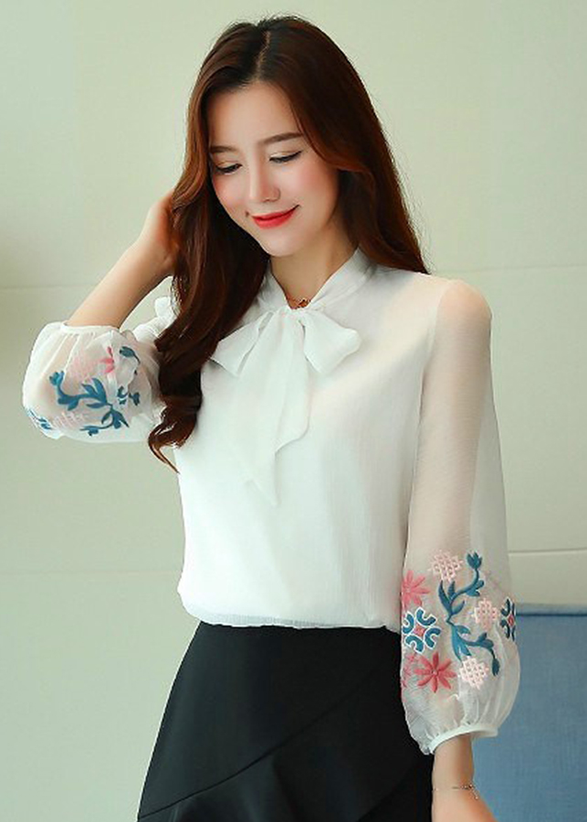 Áo Kiểu Nữ - Trắng