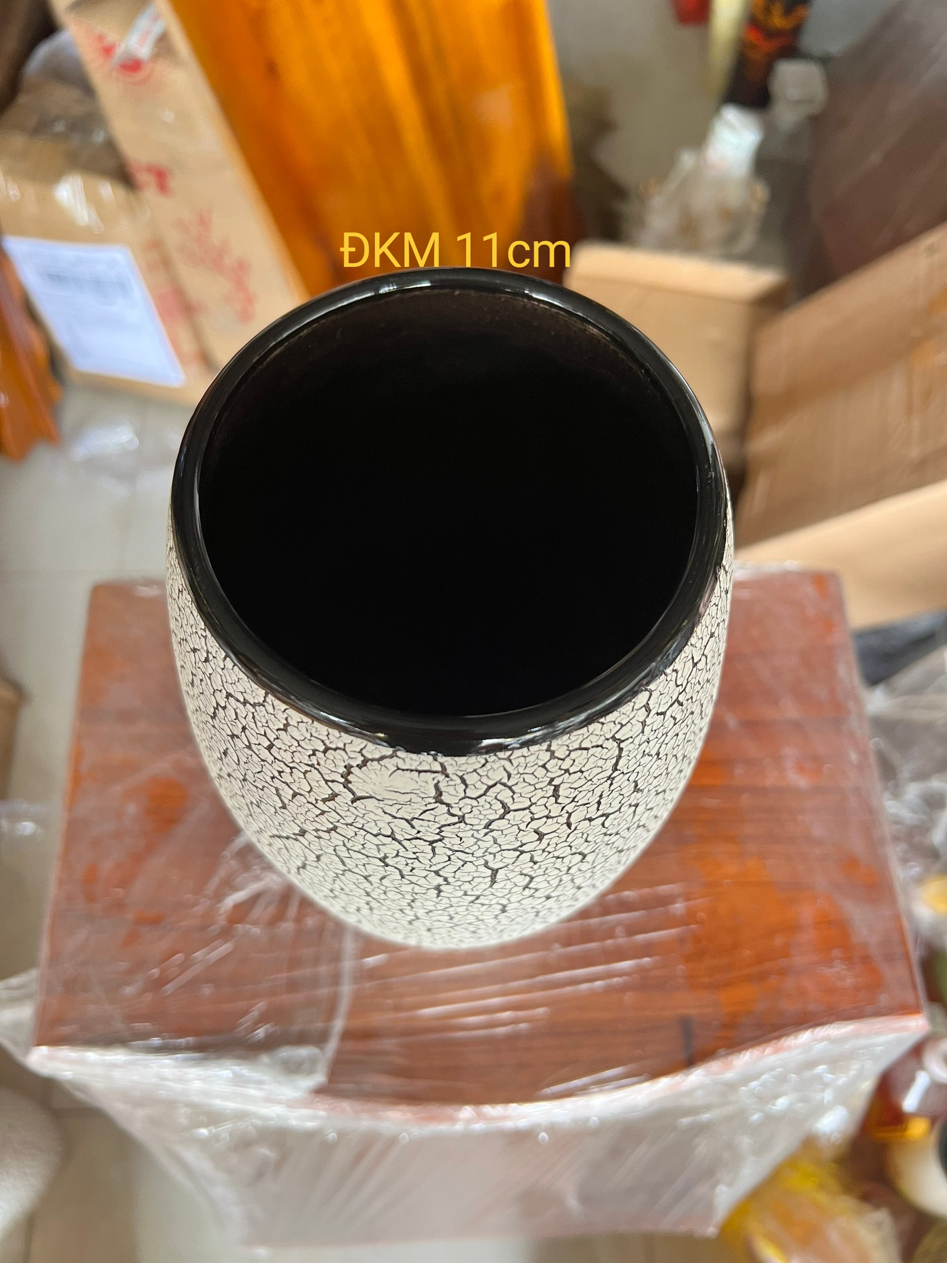 Bình Bông Sứ Bát Tràng men rạng cao cấp Cao 30cm và 32cm