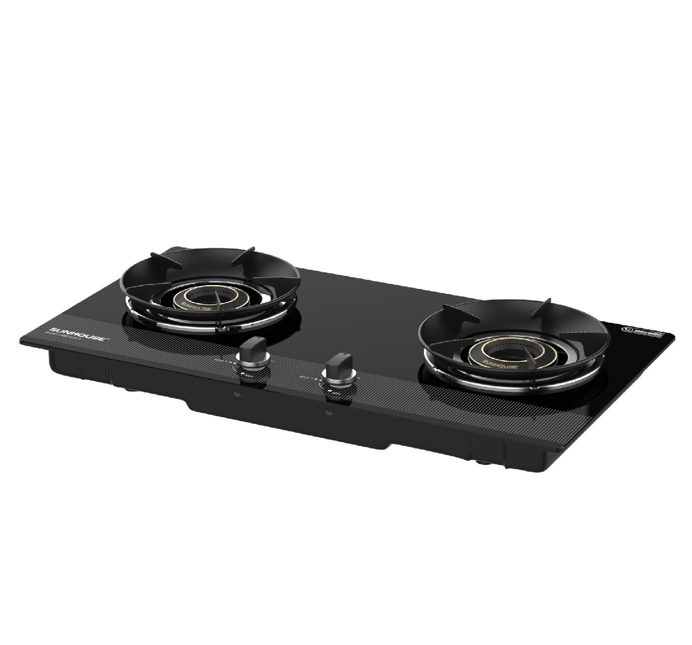 BẾP GAS ÂM KÍNH SUNHOUSE SHB61030-V - Hàng Chính Hãng