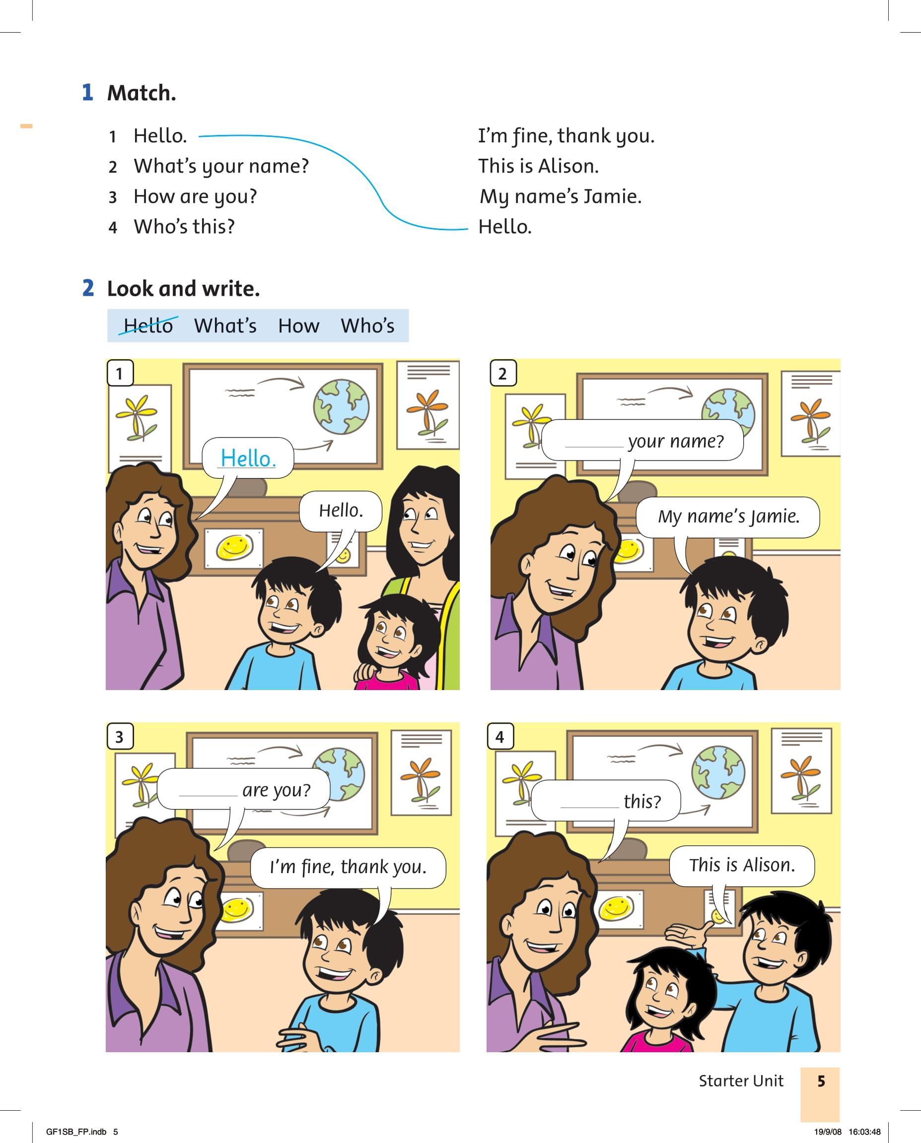 Sách - Grammar Friends 1