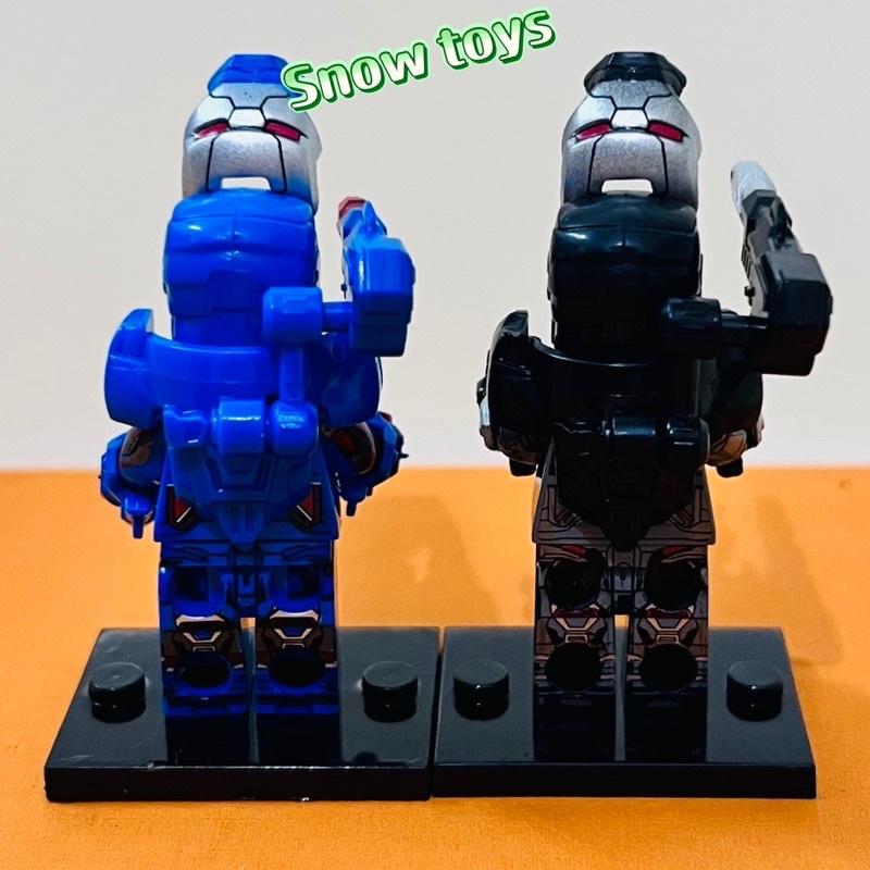 Minifigures Avengers Marvel - Mô hình War Machine Armor Mark - Nhân vật James Rhodes - Cỗ máy chiến tranh Iron man