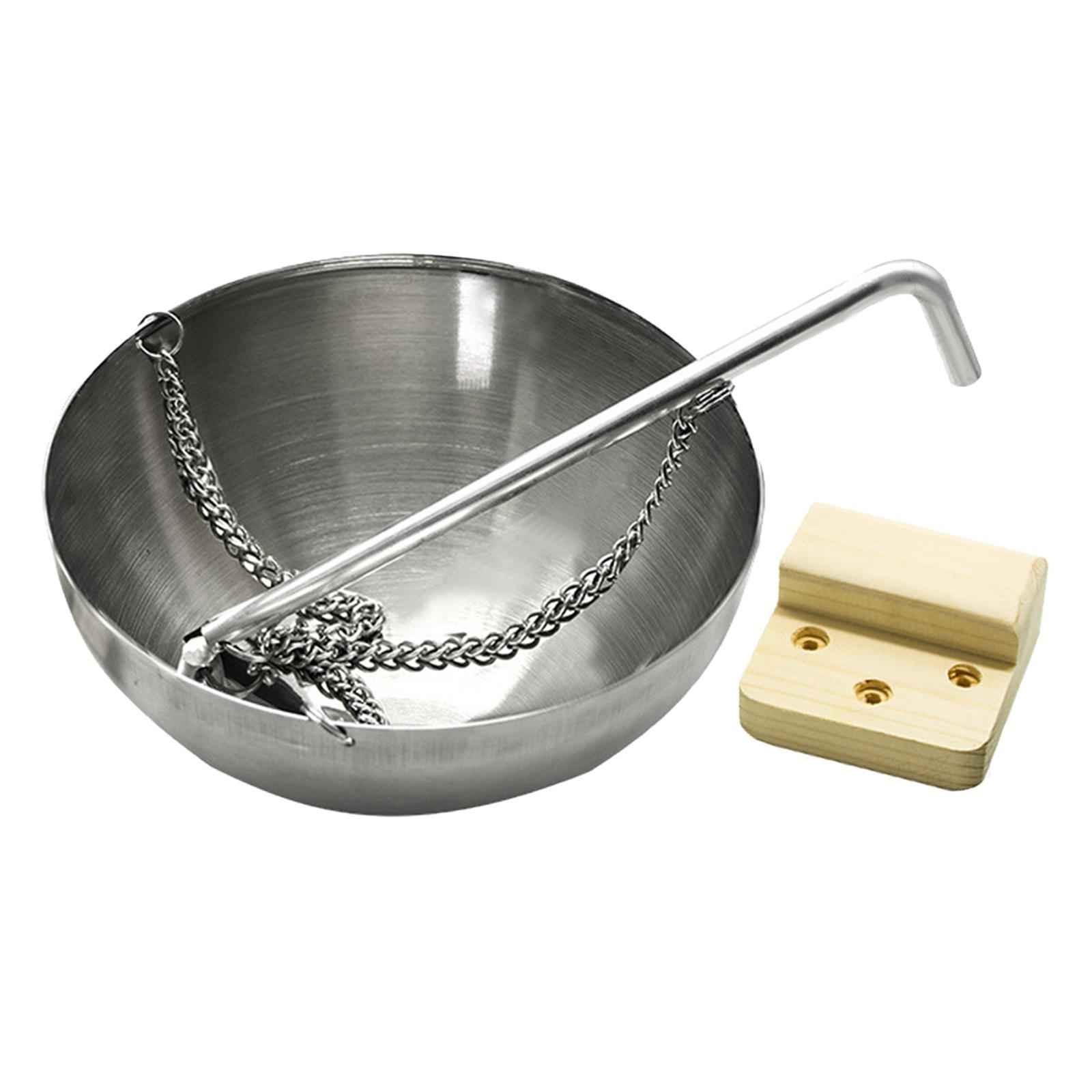 Essential Oil Fragrance Diffuser Stainless Steel Sauna Oil Bowl