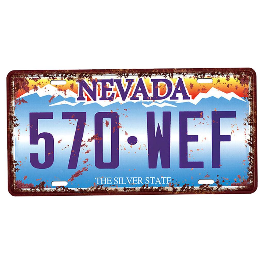 2pcs Iron painting  metal tin sign