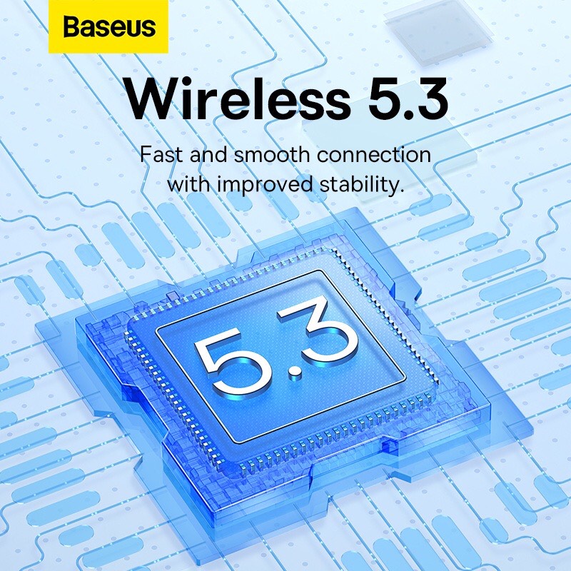 Tai Nghe Nhét Tai Không Dây BASEUS WM02 Bluetooth 5.3 TWS Chống Ồn - Tai Nghe True Wireless BASEUS WM02 - Hàng Chính Hãng