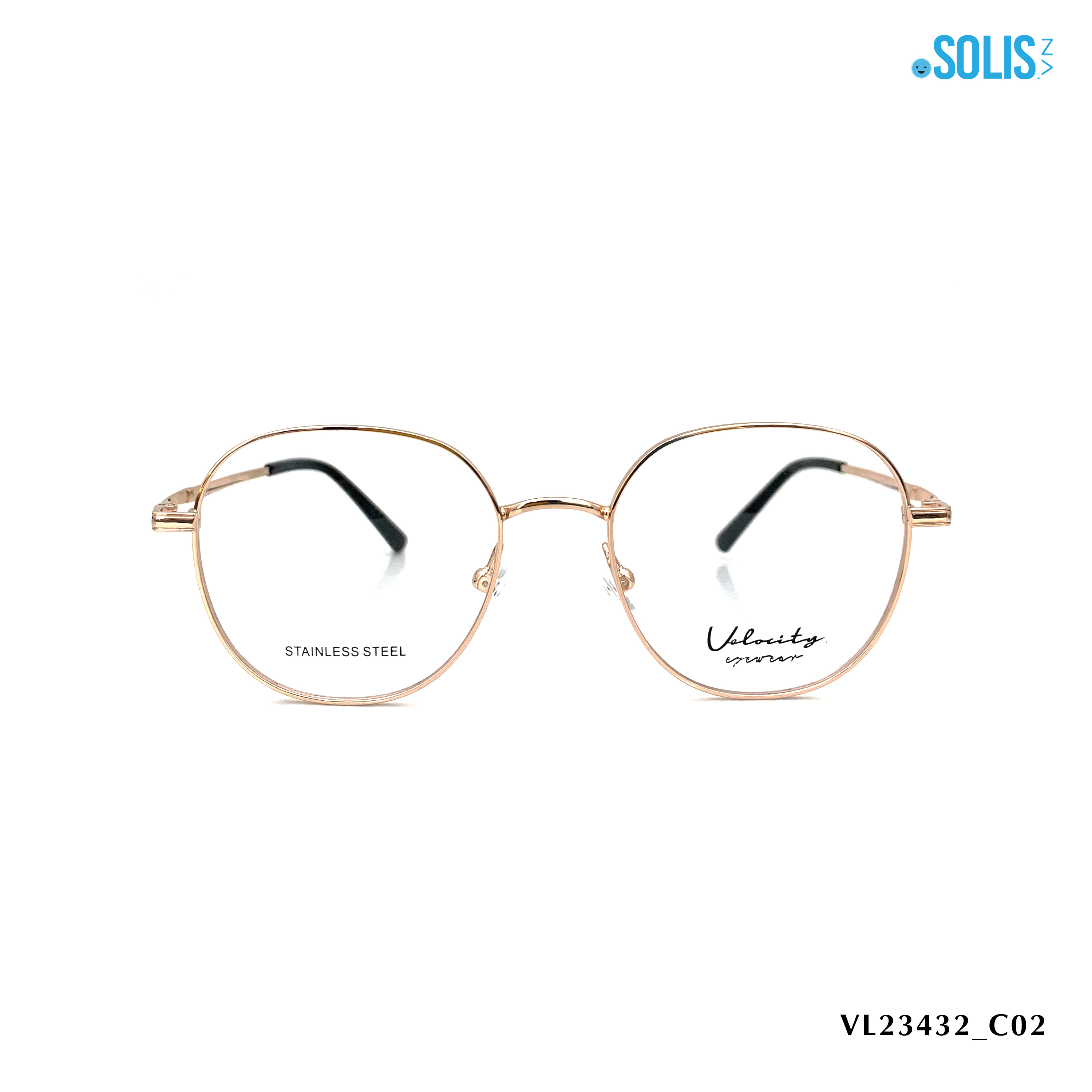 Gọng kính kim loại hiệu Velocity VL23432 - KÍNH KIM LOẠI HIỆU VELOCITY VL23432 KÍCH THƯỚC 50-18-145