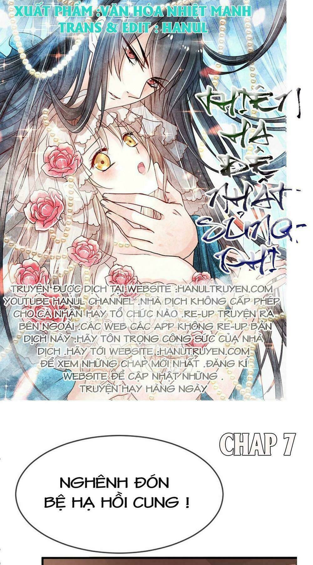 thiên hạ đệ nhất sủng phi chapter 7 1
