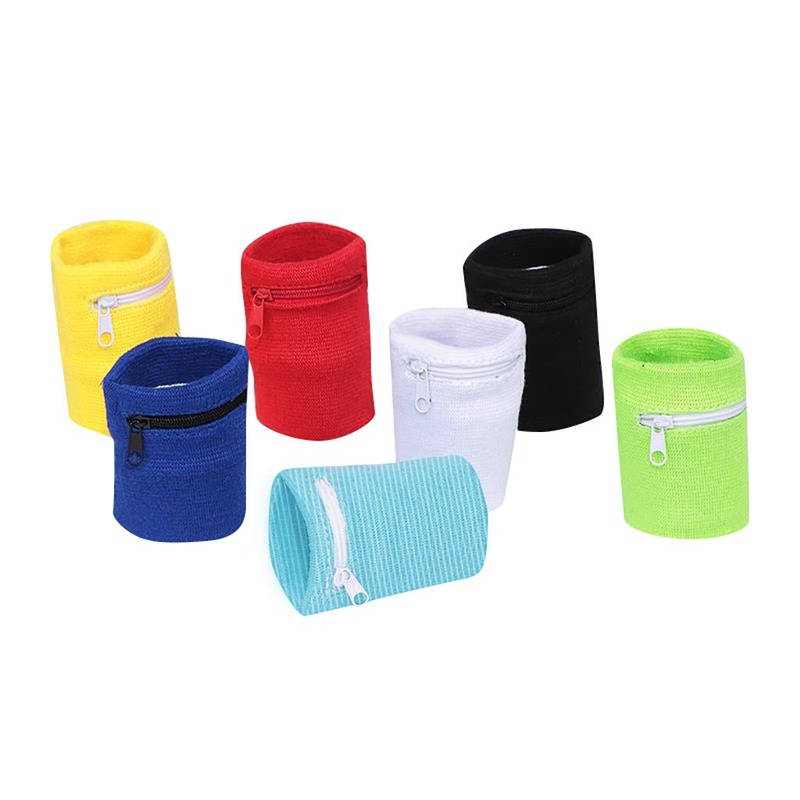 Túi Ví Đeo Tay Có Khóa Kéo Chạy Xe Đạp Du Lịch Túi Thể Thao An Toàn Cho Chạy Xe Đạp Ví An Toàn. Color: GN