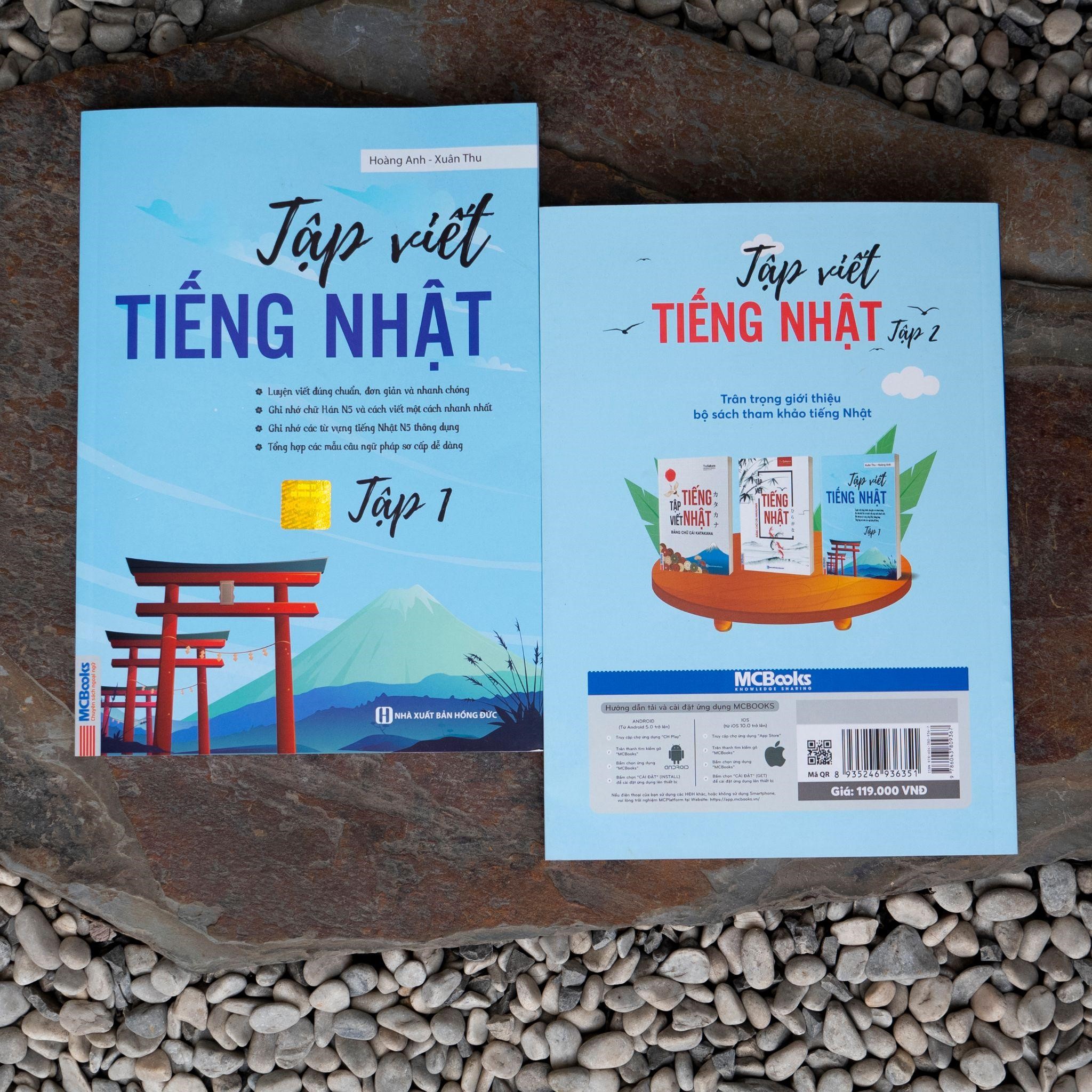 Tập viết tiếng Nhật tập 1