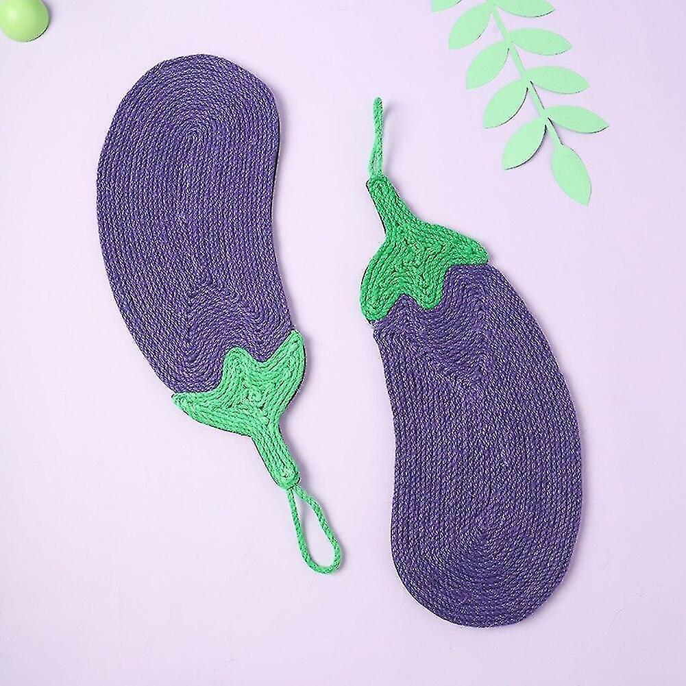 Dễ thương cà tím mèo sisal cat sasal cat cratch pad bảo vệ bàn ghế sofa bàn ghế sofa