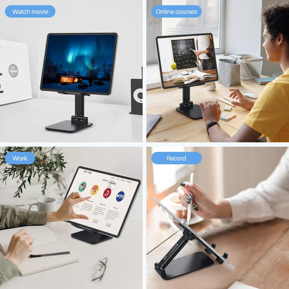 Stand/ Giá đỡ nhôm gập gọn kê điện thoại, Máy tính bảng, iPhone, iPad WIWU - Hàng Chính Hãng