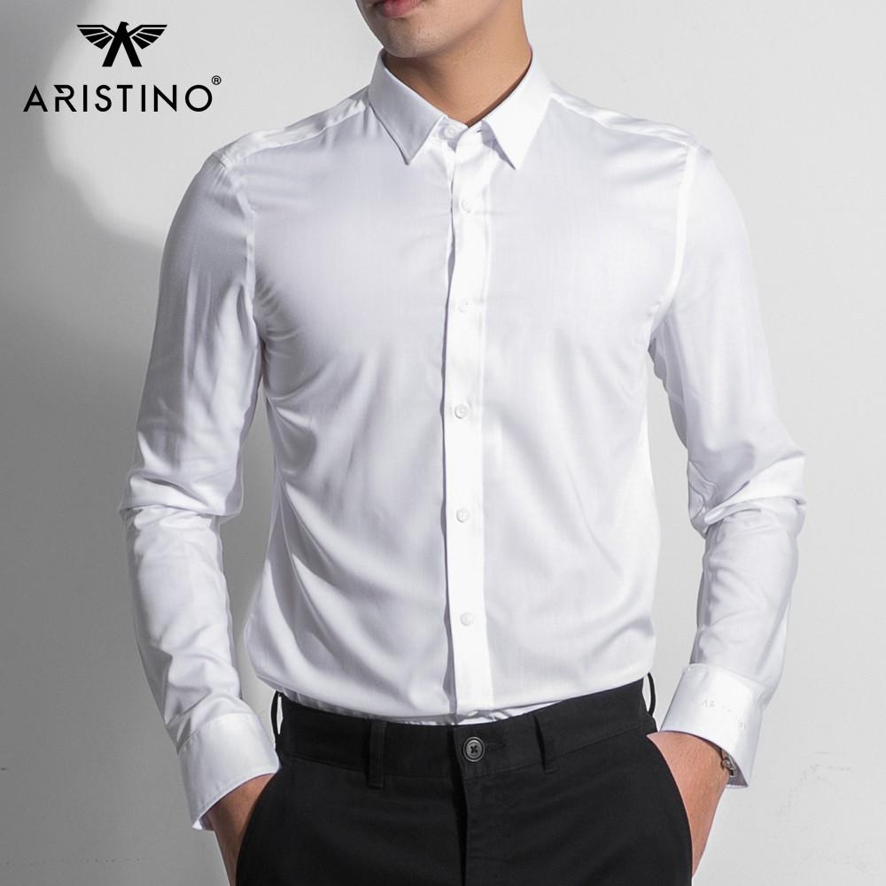 Áo sơ mi nam Aristino ALSR08 Slim fit ôm vừa cơ thể