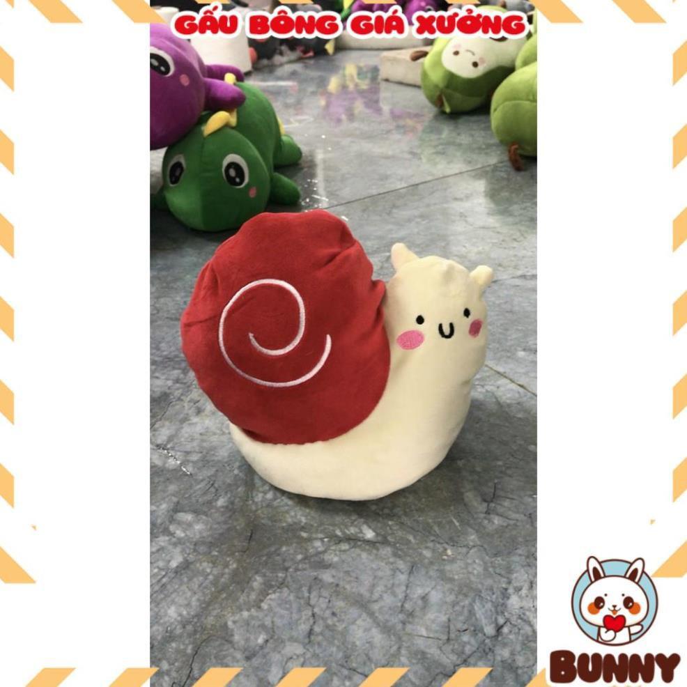 Gấu Bông Ốc Sên 2 Mặt Cảm Xúc Siêu Yêu Chất Miniso Cao Cấp Chất Bông Mềm, Mịn Size 40Cm