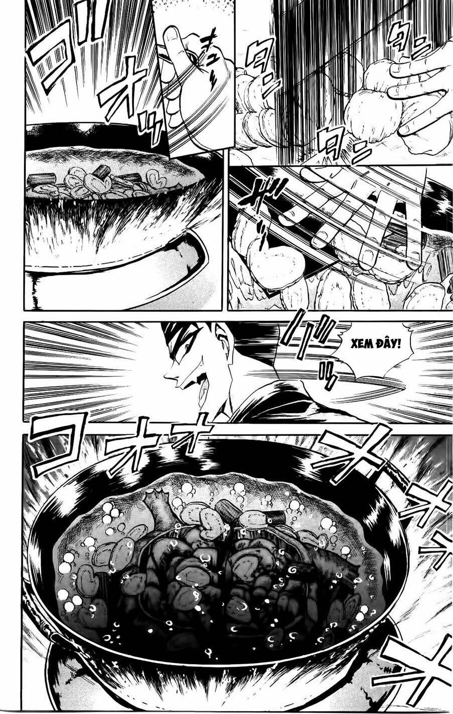 iron wok jan - đầu bếp siêu đẳng chapter 78 6