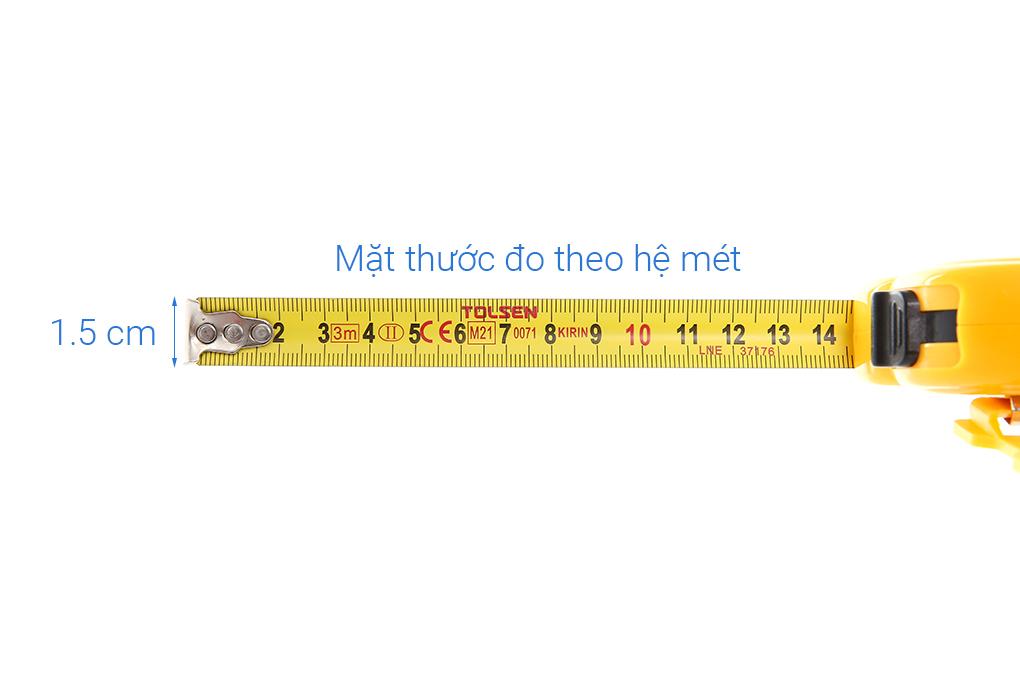 THƯỚC CUỘN 3M*16MM, 5M*19MM, 7.5M*25MM TOLSEN 35991, 35992, 35994 - HÀNG CHÍNH HÃNG