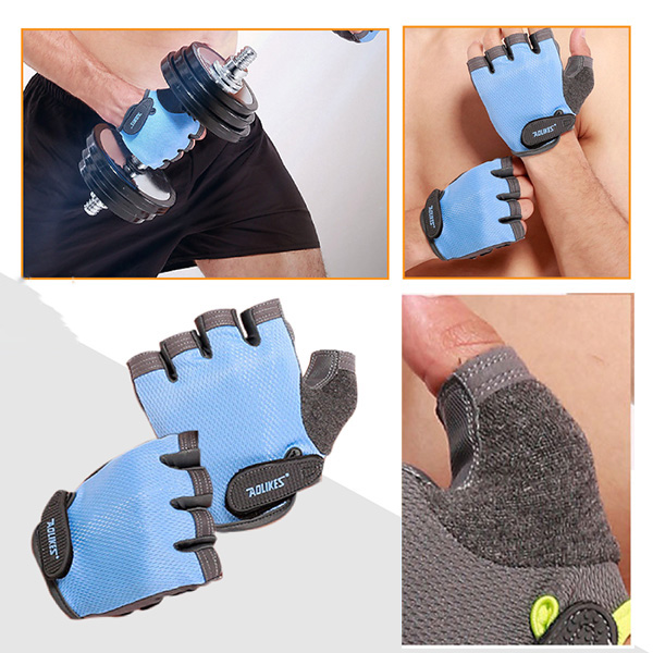 Găng Tay Tập GYM, Tập Thể Hình Gloves Aolikes (1 Đôi)