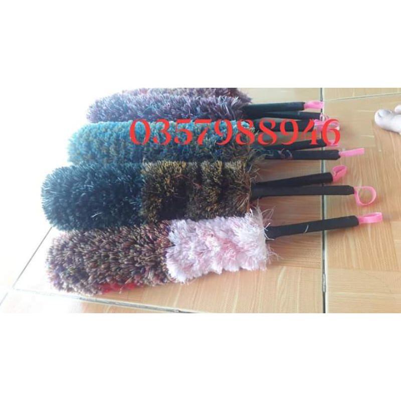 Combo 2 cây CHỔI QUÉT BỤI bàn ghế, bụi ô tô Dài 40cm