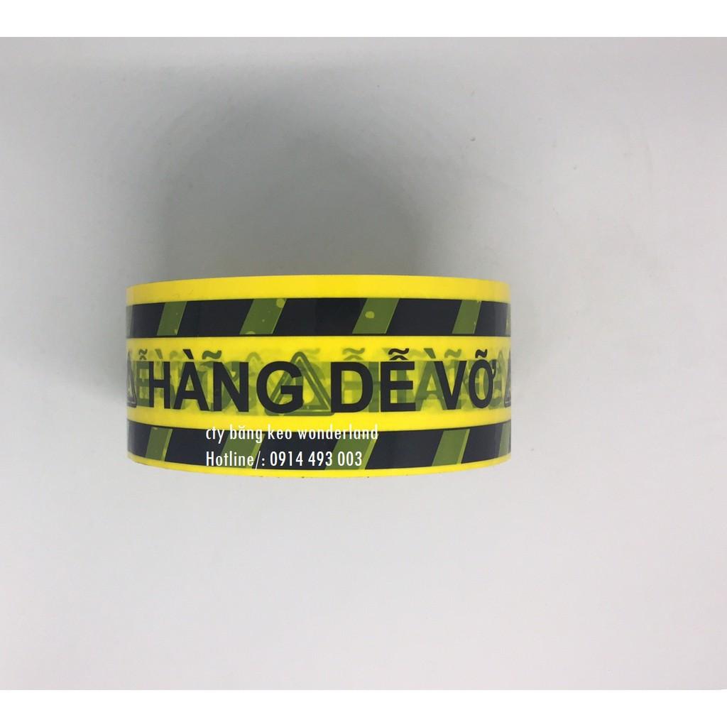 Băng Keo Hàng Dễ Vỡ Niêm Phong Hàng Hóa 100Yard