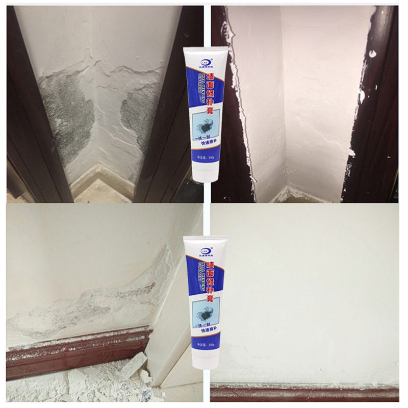 Combo 2 tuýt keo vá tường thông minh chống bong tróc, trám vết nứt tường, tặng kèm bộ dụng cụ GS00850