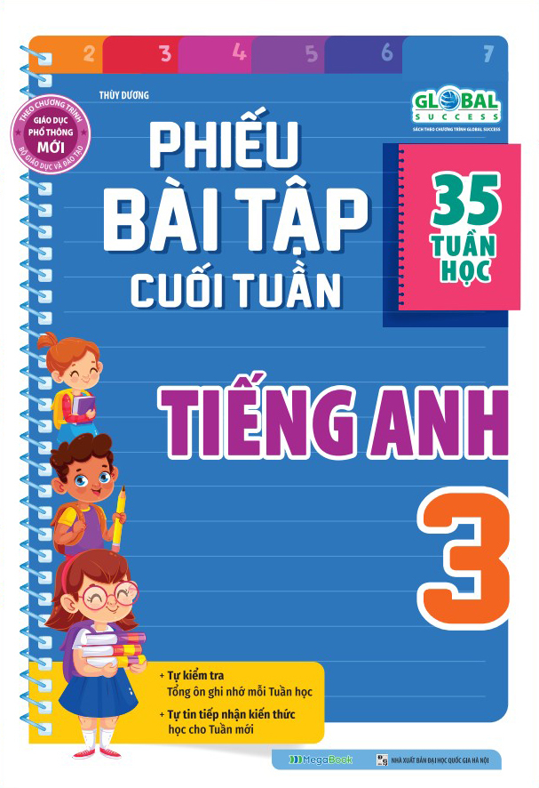 Phiếu Bài Tập Cuối Tuần Tiếng Anh 3 - Global Success _MEGA