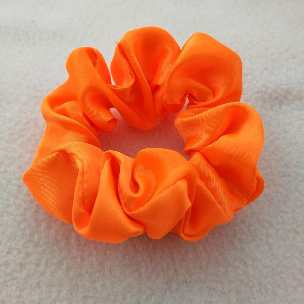 Ỉ 200 Dây Cột Tóc, Buộc Tóc Vải Scrunchies Siêu Xinh Dễ Thương Nhiều Màu CTV1