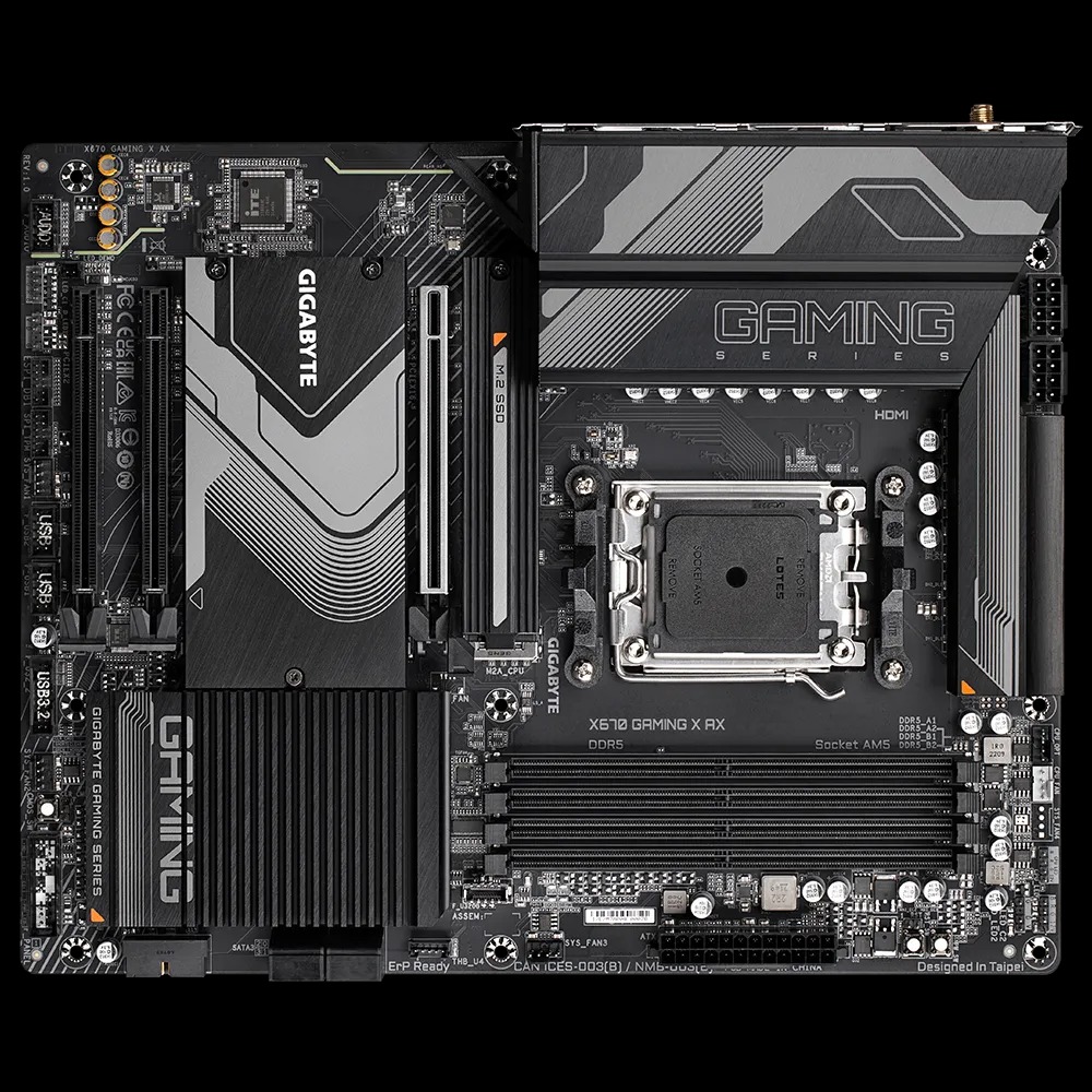 Mainboard Gigabyte X670 GAMING X AX Socket AM5 - Hàng Chính Hãng