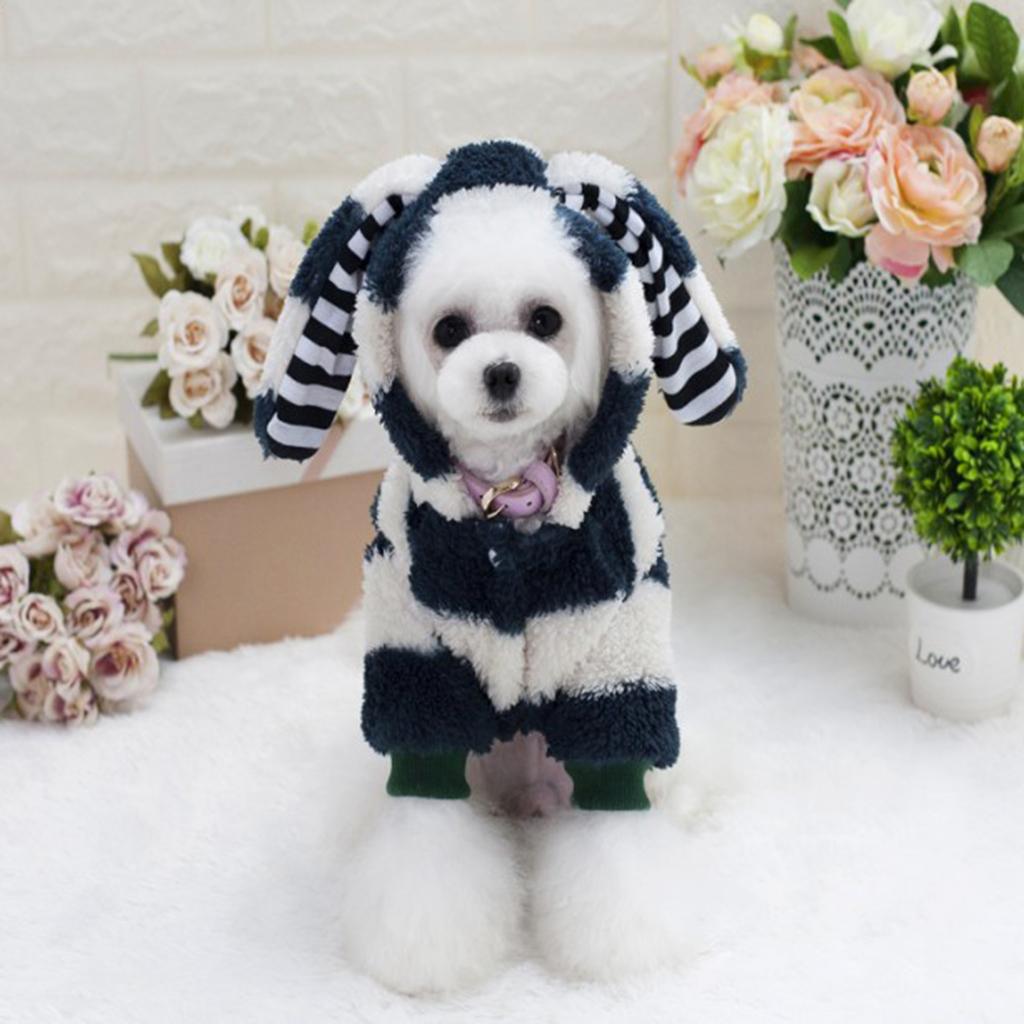Stuffed Pet Dog Jacket Puppy Cosplay Clothes Warm Sweater Coat