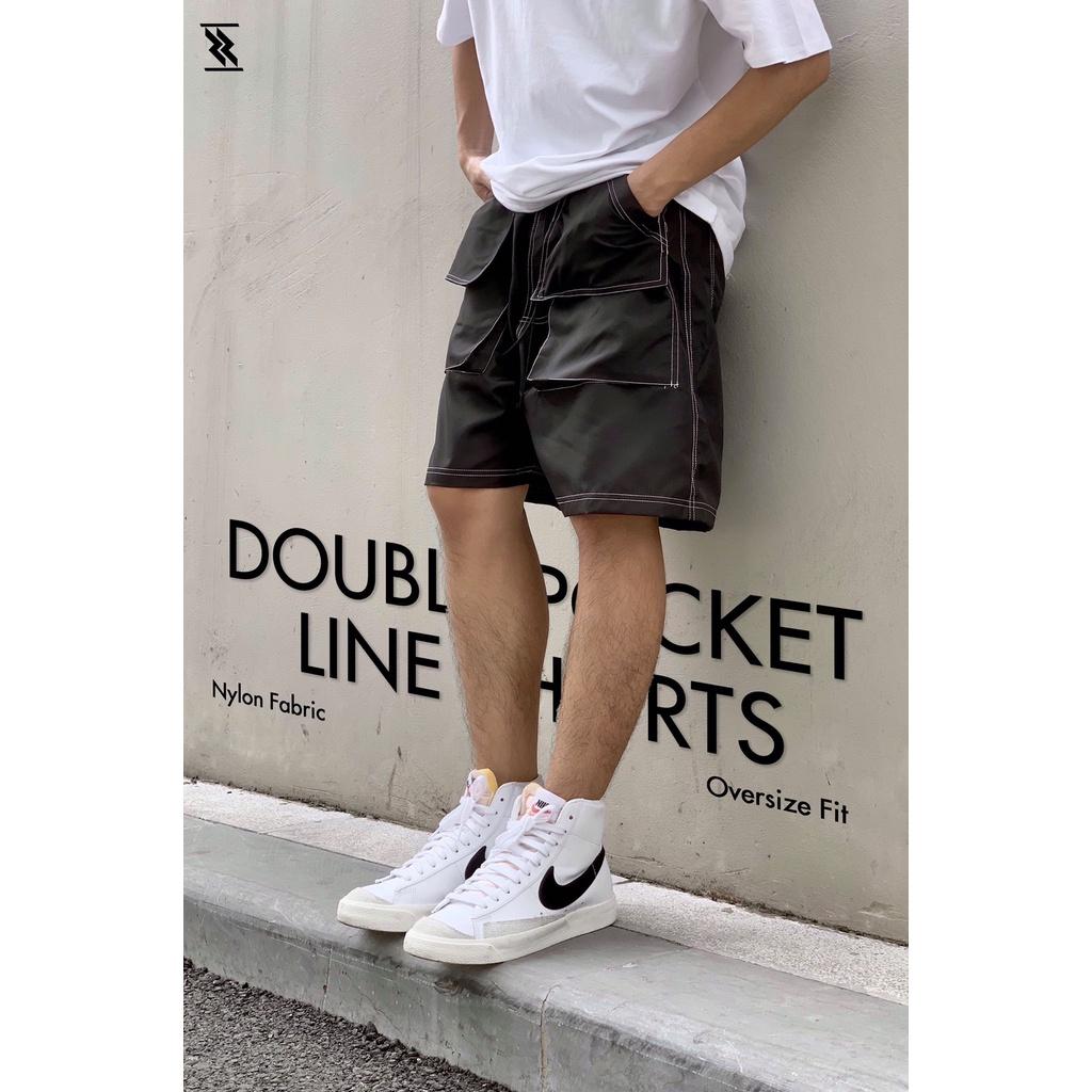 Quần Short Chất Vải Gió Chun Mềm Mại Co Giãn Thoải Mái Snazzy Striped Short
