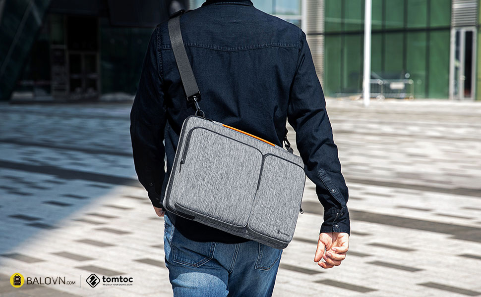 Túi Đeo Tomtoc A42-C01 Versatile 360° Shoulder bags Macbook 13/14inch