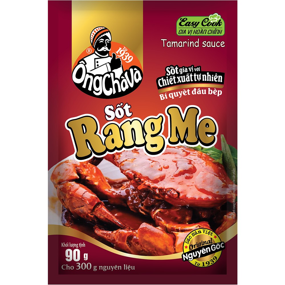 Combo 5 Gói Sốt Rang Me Ông Chà Và 90g