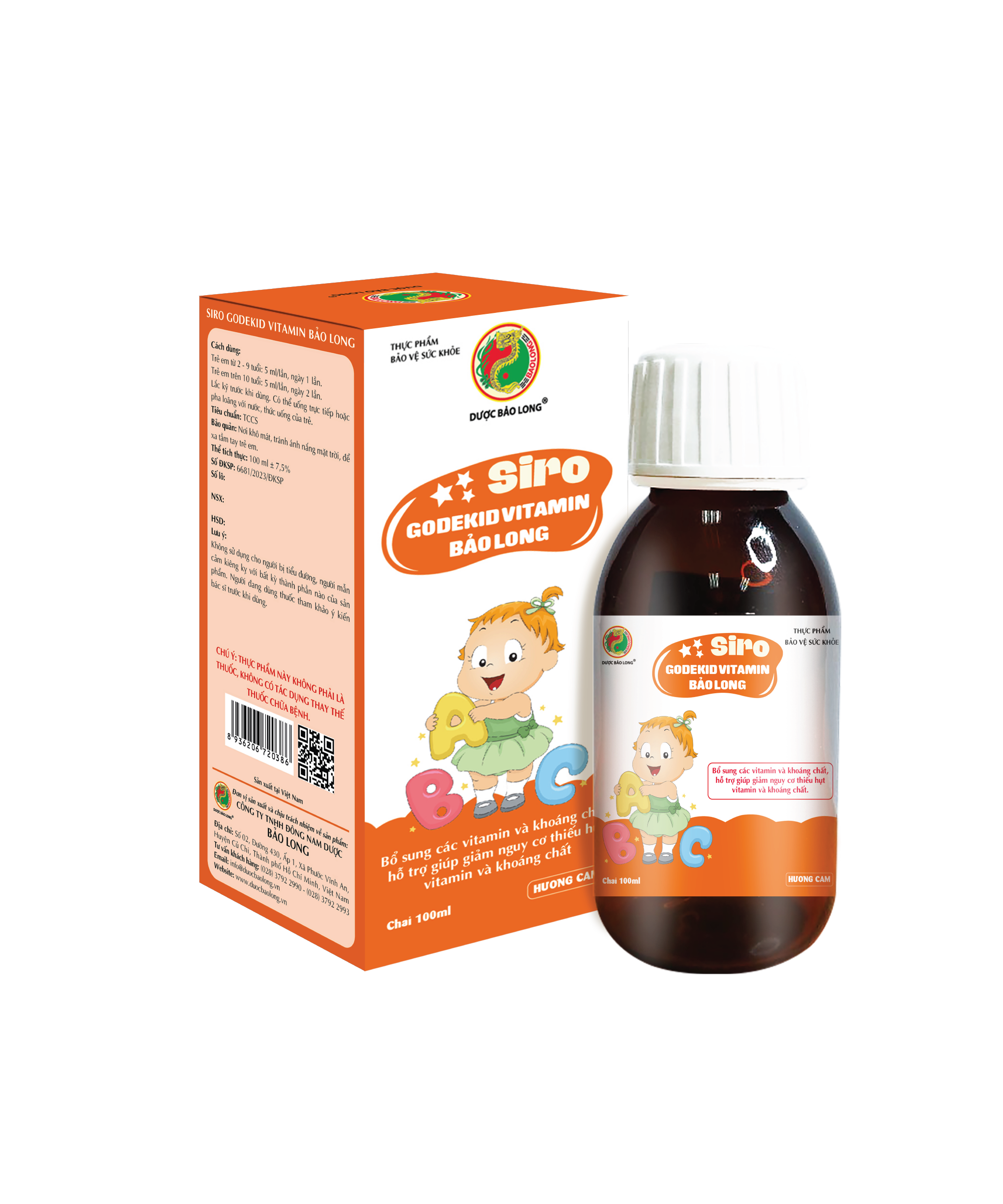 SIRO GODEKID VITAMIN BẢO LONG