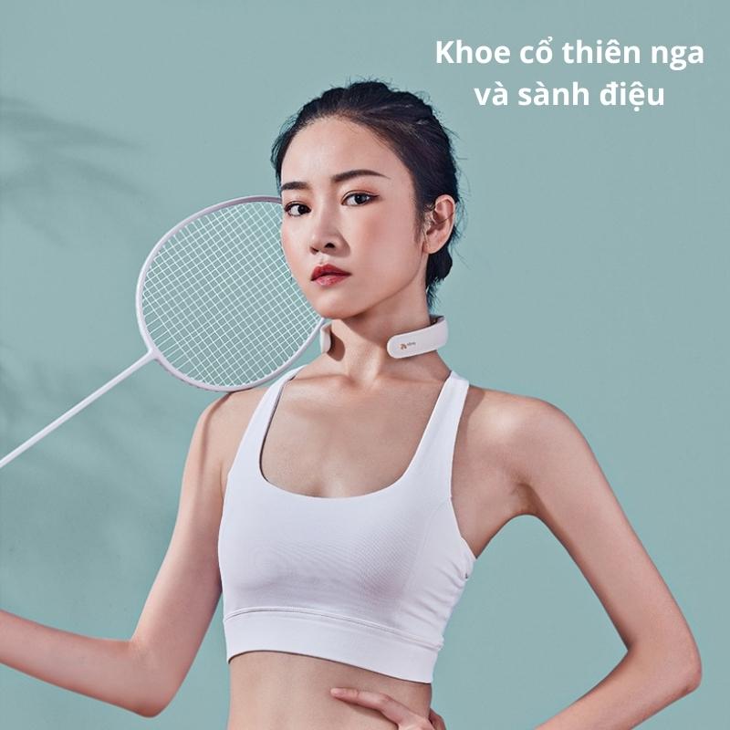 Máy Massage Cổ Vai Gáy Mát Xa Cột Sống Cổ Xung Điện 5 Chế Độ 15 Cường Độ Bugu BG-NM1 - Hàng Chính Hãng