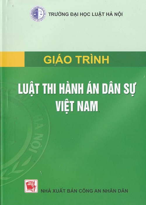 Giáo trình Luật thi hành án dân sự Việt Nam