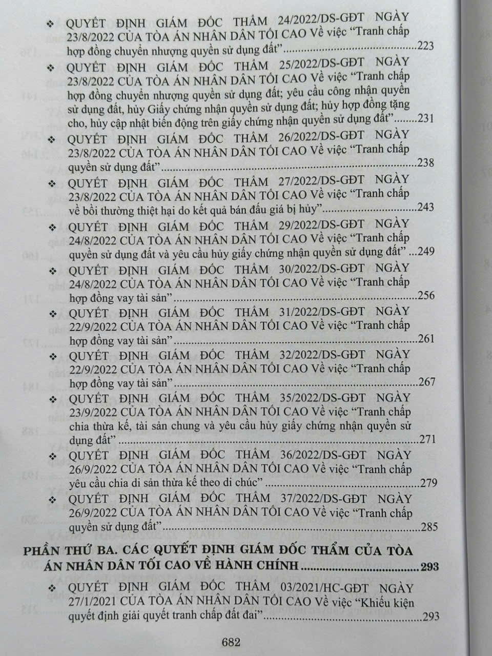Sách Quyết Định Giám Đốc Thẩm Của Tòa Án Nhân Dân Tối Cao Về Hình Sự, Dân Sự, Hành Chính, Kinh Doanh, Thương Mại, Lao Động, Hôn Nhân Gia Đình (V2432A)