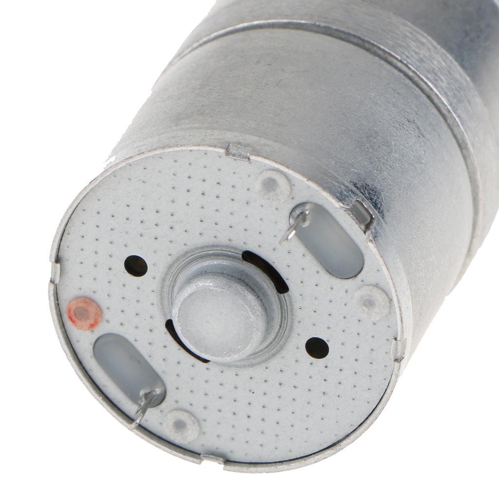2 High Gear Motor Motor DC 12V Speed Reduction Gearbox 1800RPM