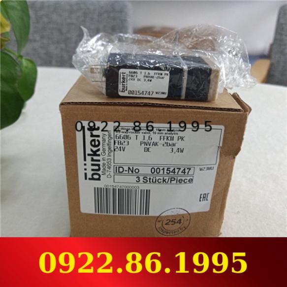 Giá Tốt + Van  Từ Burkert6606 Hai Chiều Ba Chiều Với Chức Năng Tay Đòn   6606 hàng mới