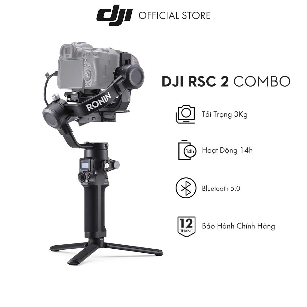 Tay cầm gimbal DJI Ronin RSC 2 chống rung máy ảnh