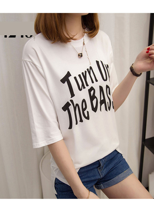 Áo Thun Unisex In Turn Up The Bass I4248